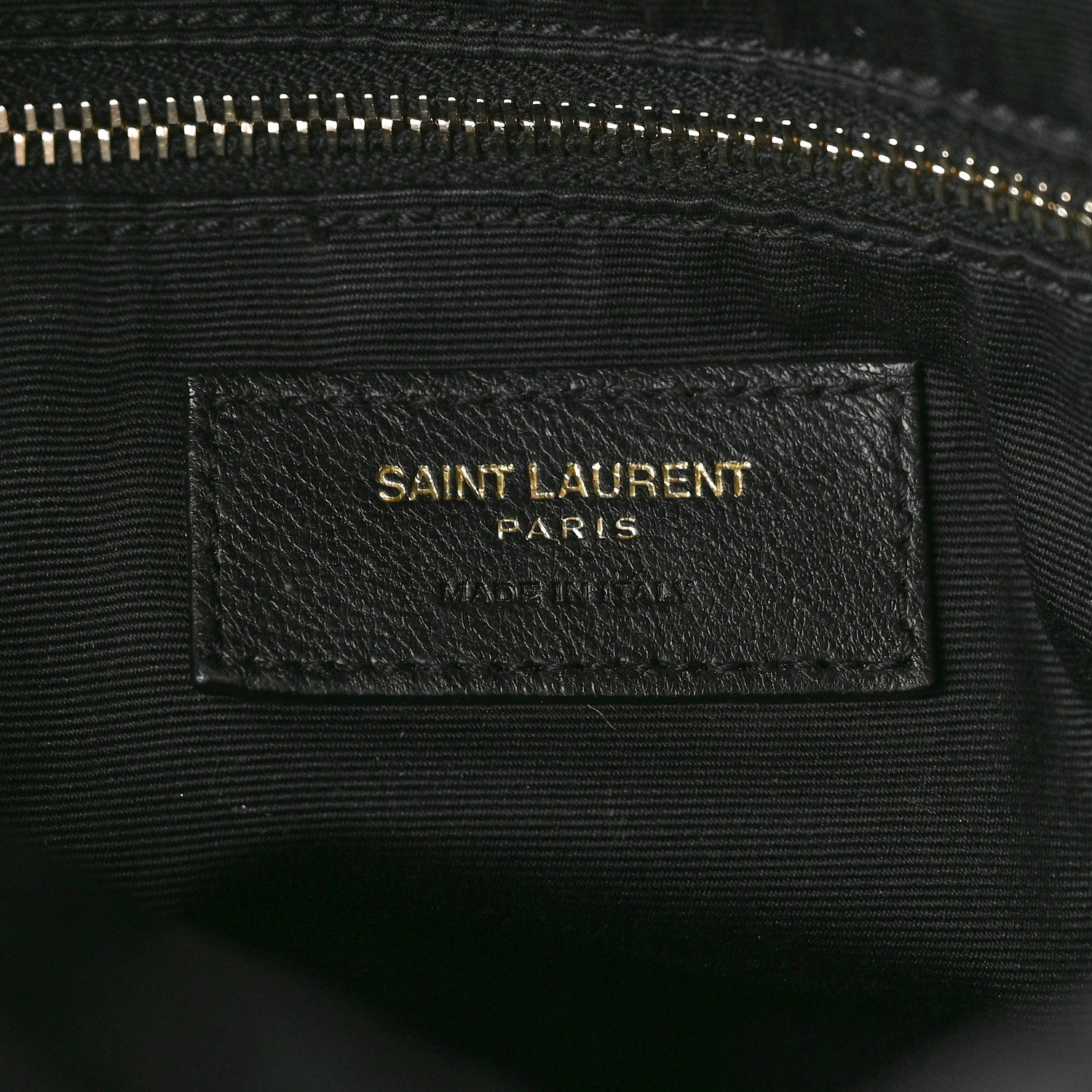 Saint Laurent Lambskin Matelasse Monogram Joe Backpack Black 6 of 11