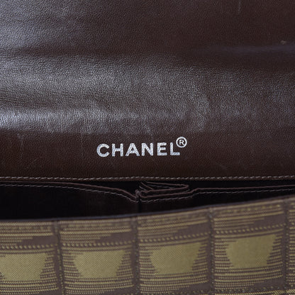 Chanel Nylon Travel East West Flap Brown 6 of 10