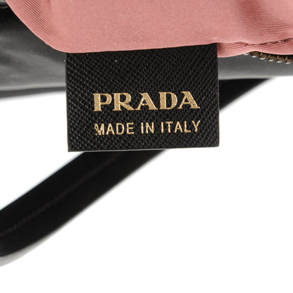 Prada Tessuto Nylon Saffiano Tote Nero Black 8 of 8