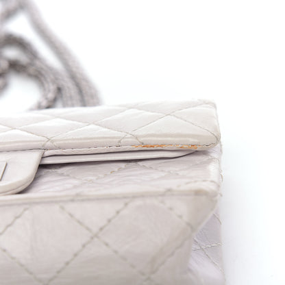 Chanel Aged Calfskin 50th Anniversary 2.55 Reissue 224 Flap White 10 of 17