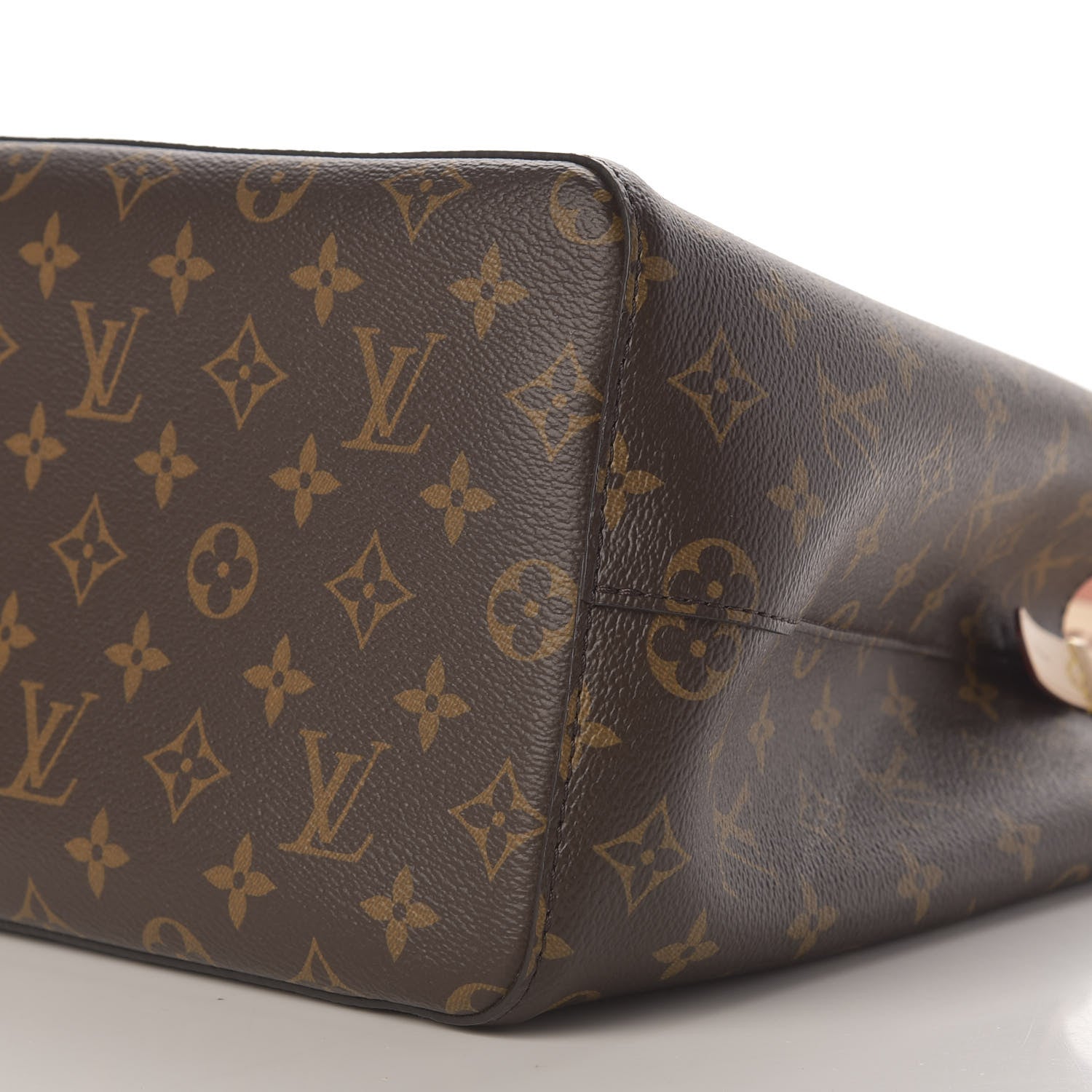 Louis Vuitton Monogram Braided Neonoe MM Peach Cream 8 of 11