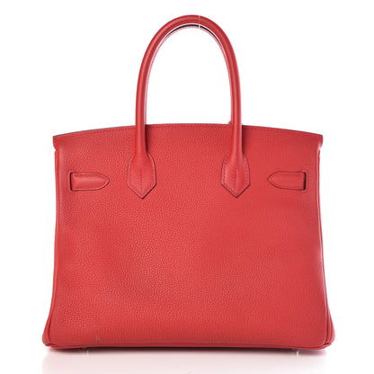 Hermes Togo Birkin 30 Geranium 4 of 34