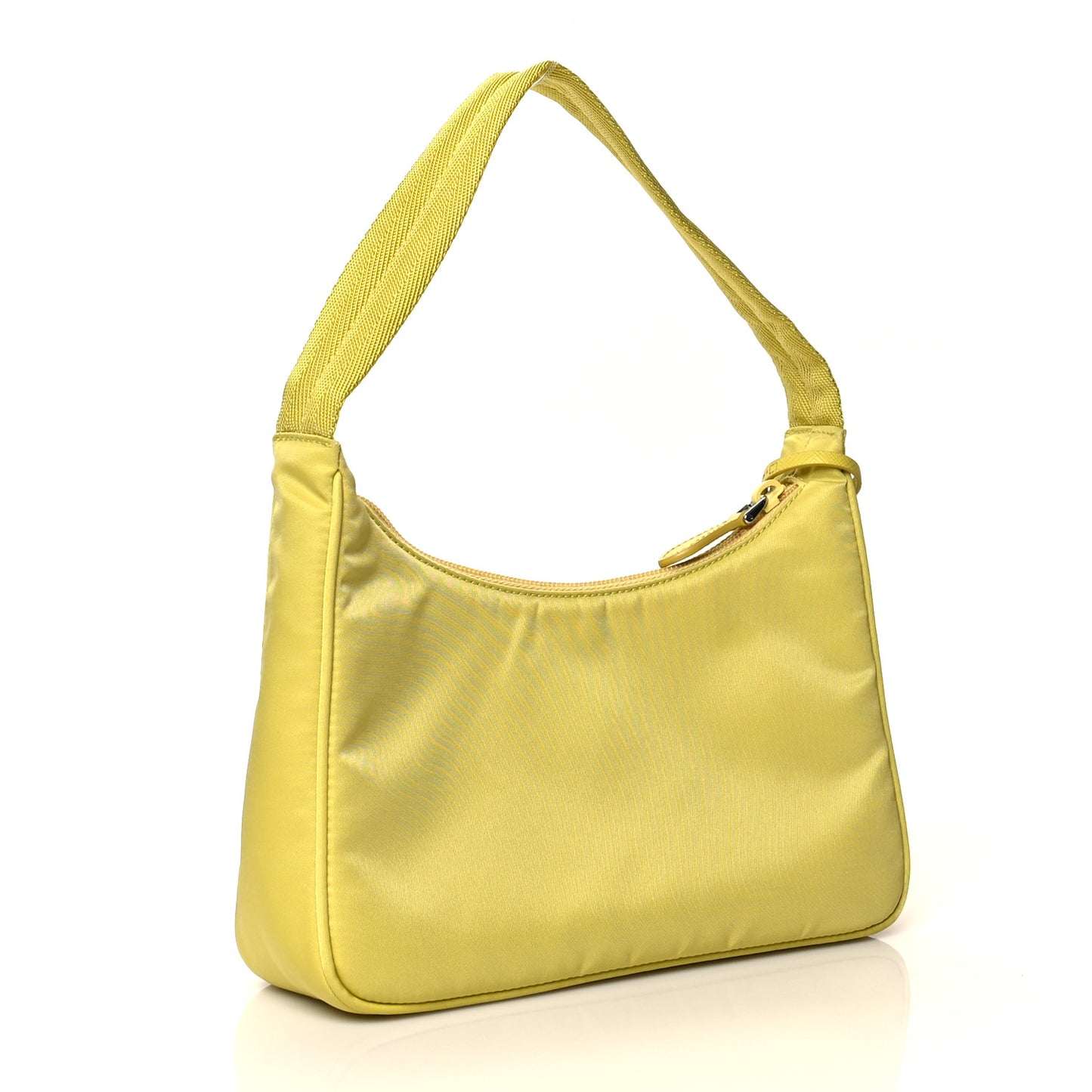 Tessuto Nylon Saffiano Mini Re-Edition 2000 Bag Ananas