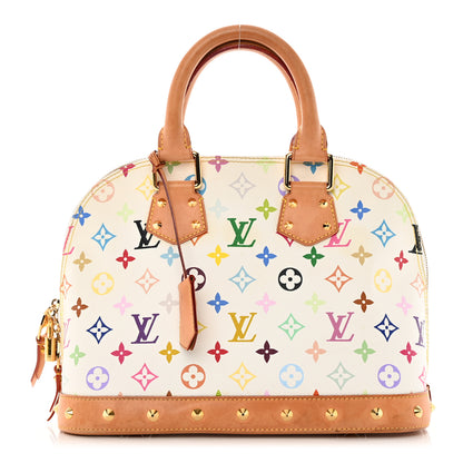 Louis Vuitton Monogram Multicolor Alma PM White 1 of 20