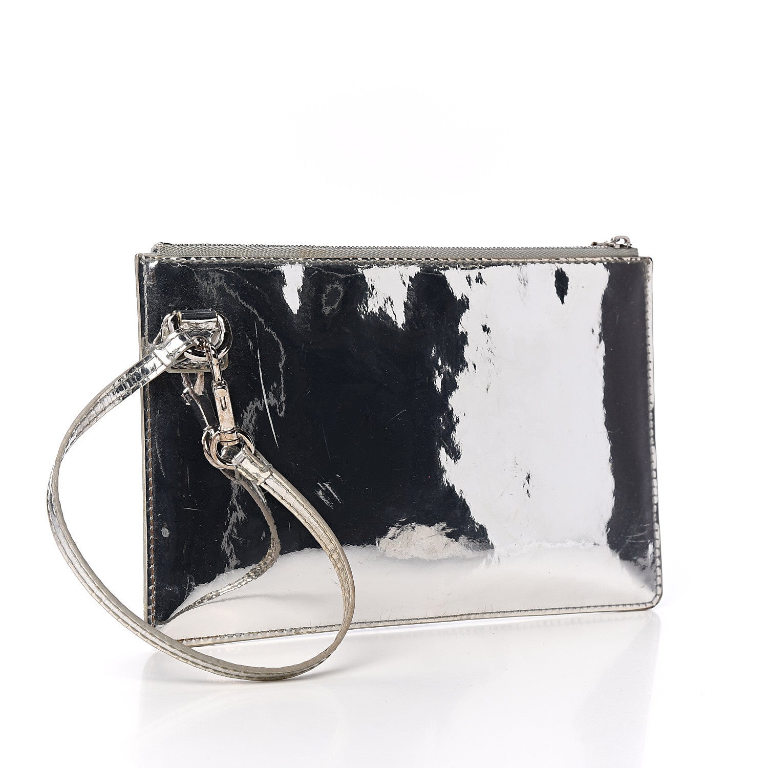 Louis Vuitton Monogram Miroir Inventeur Pochette Plat Silver 2 of 9