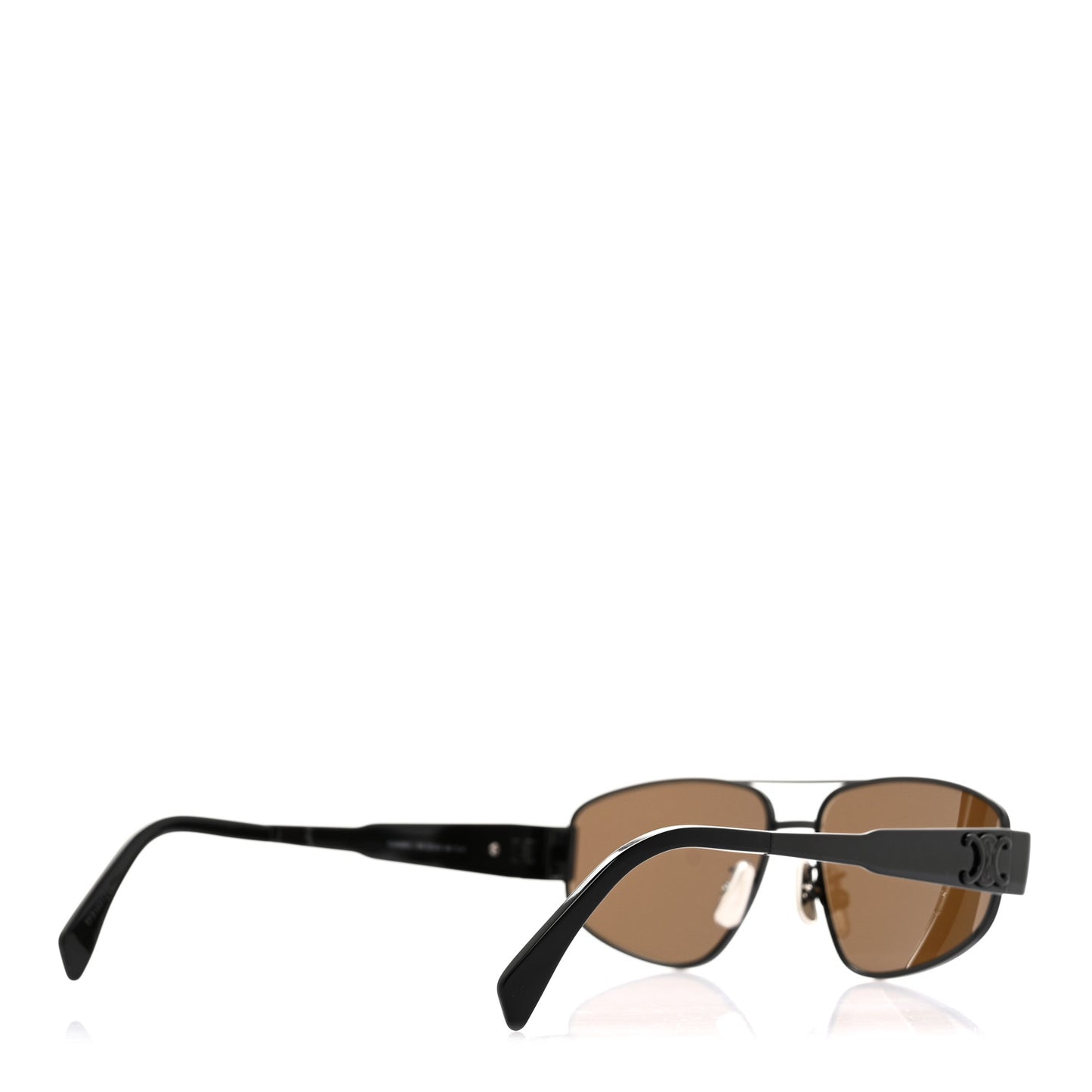 Metal Triomphe 03 Sunglasses CL40281U Black Brown