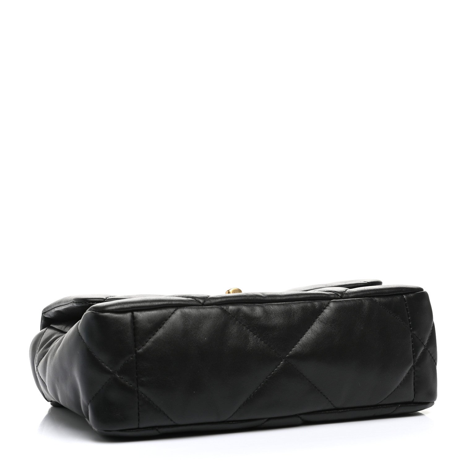 Chanel Lambskin Quilted Medium Chanel 19 Flap Black 4 of 11