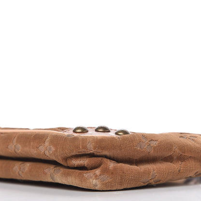 Louis Vuitton Monogram Velours Alligator Irvine Tan 7 of 10