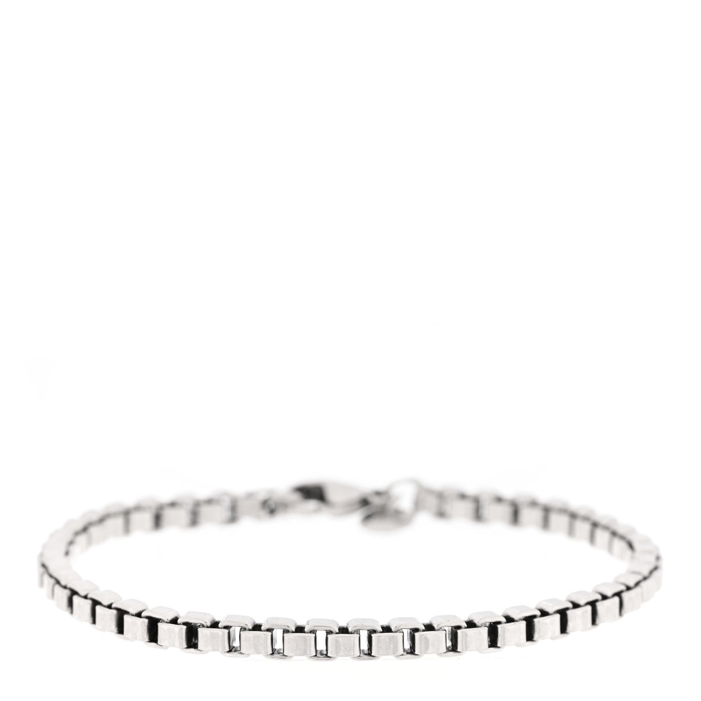 Sterling Silver 4mm Venetian Link Bracelet