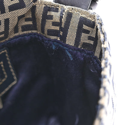 Fendi Zucchino Baguette Navy 14 of 14