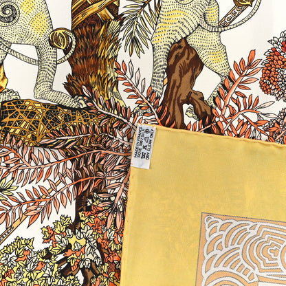 Hermes Silk Les Legendes de l'Arbre Scarf 90 3 of 3