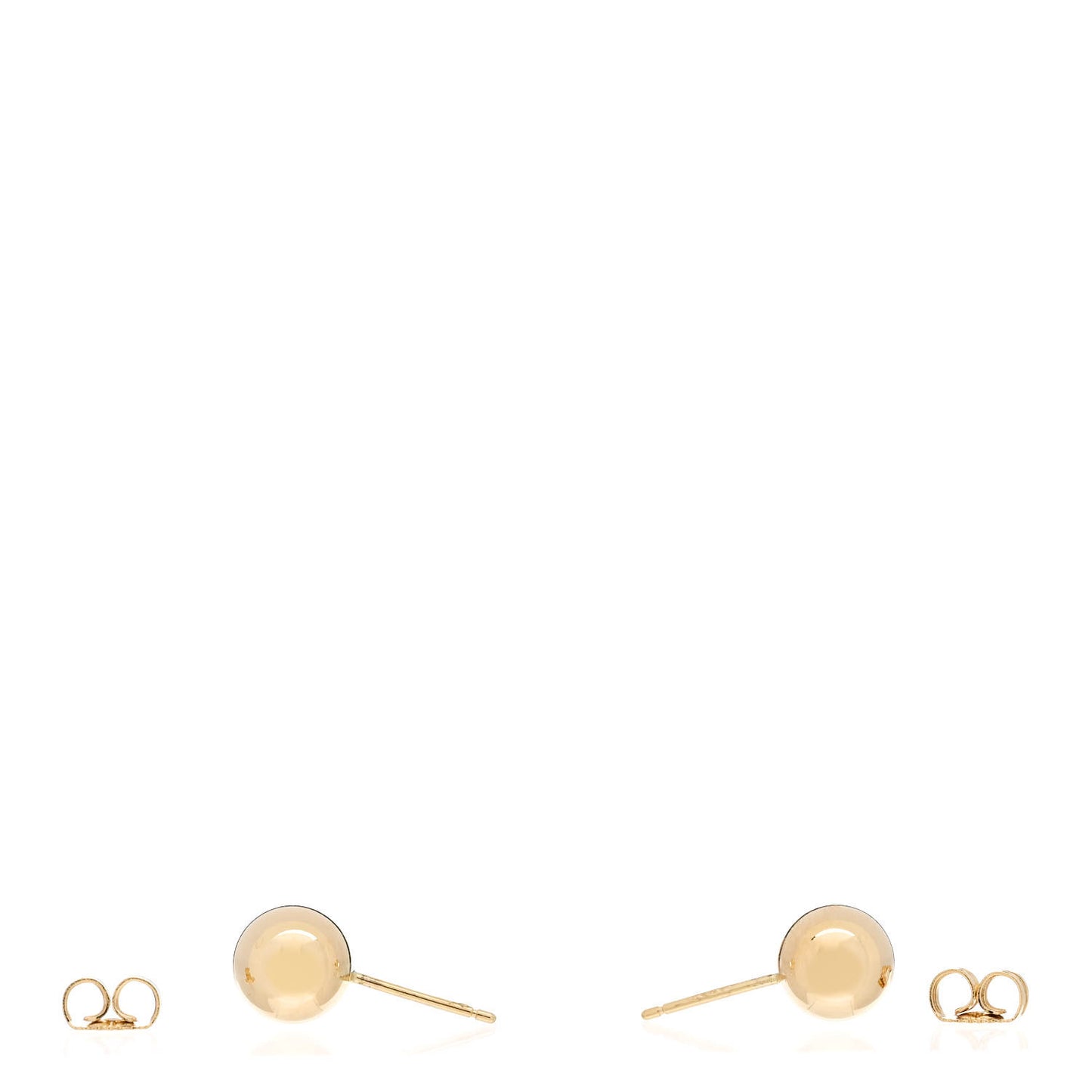 18K Yellow Gold 8mm HardWear Ball Earrings