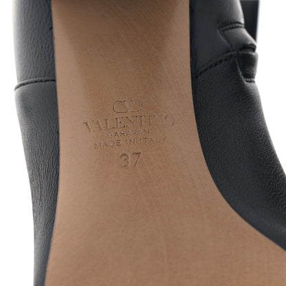 Valentino Garavani Nappa Rockstud 40mm Ankle Boots 37 Black 6 of 8