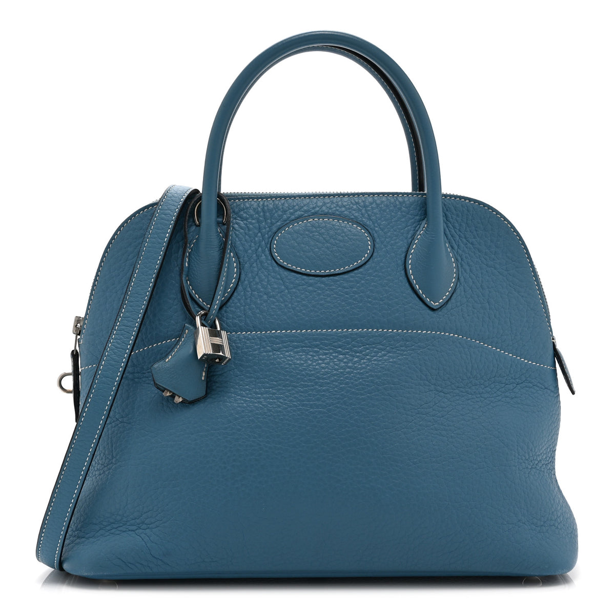 Hermes Taurillon Clemence Bolide 31 Blue Jean 1 of 10
