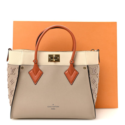Louis Vuitton Calfskin Monogram Tufting On My Side Galet Galet 10 of 10