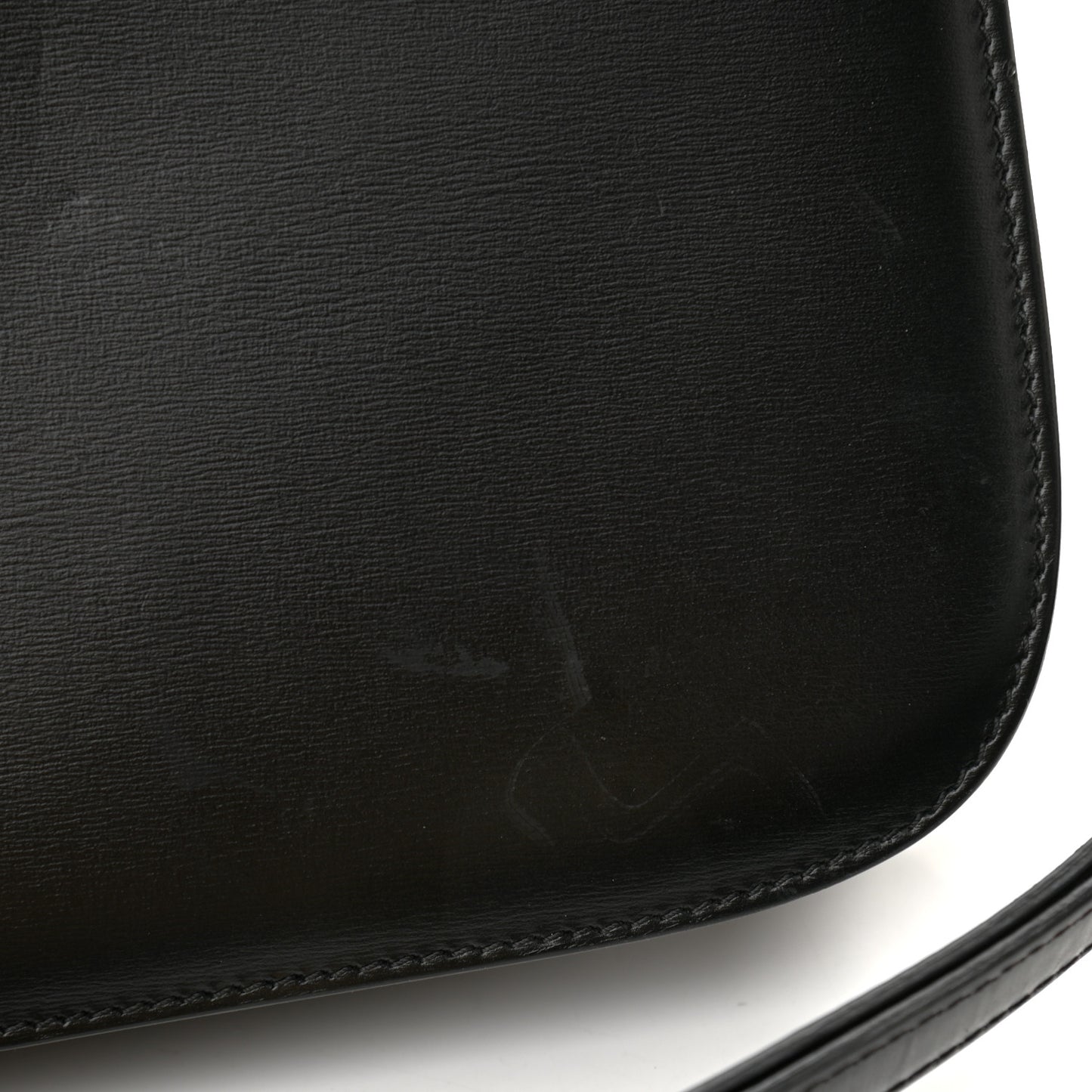 Box Calfskin Medium Classic Box Flap Bag Black