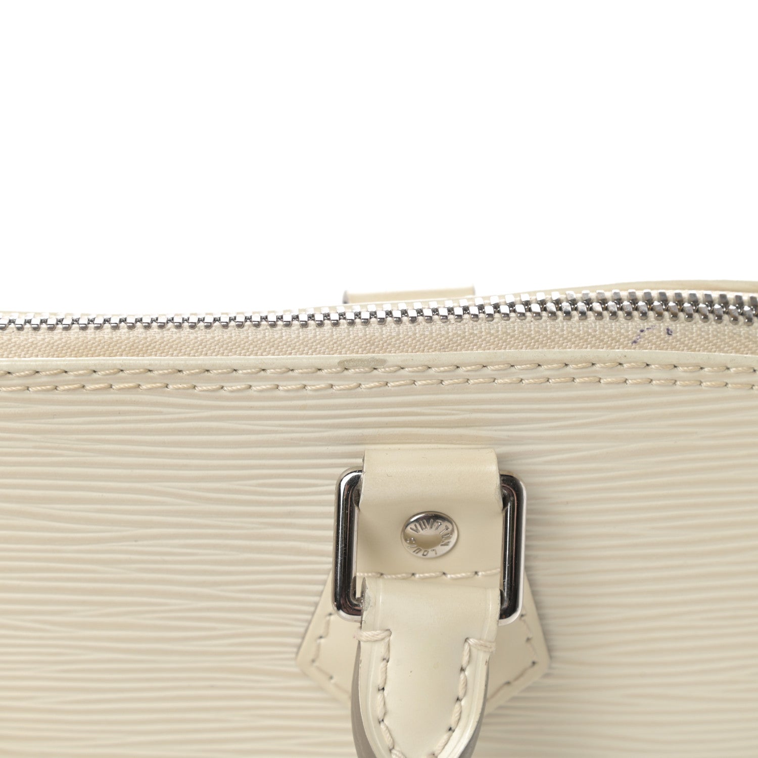 Louis Vuitton Epi Alma PM Ivory 13 of 14