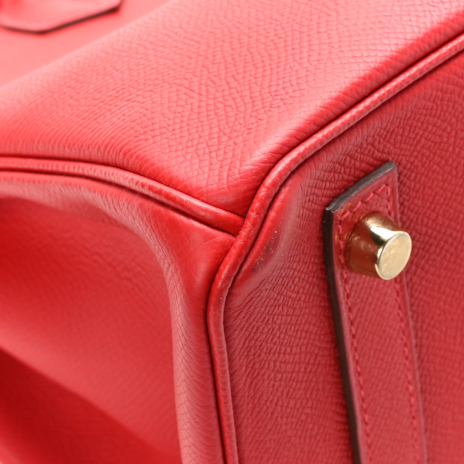 Hermes Epsom Birkin 30 Rouge Casaque 10 of 12