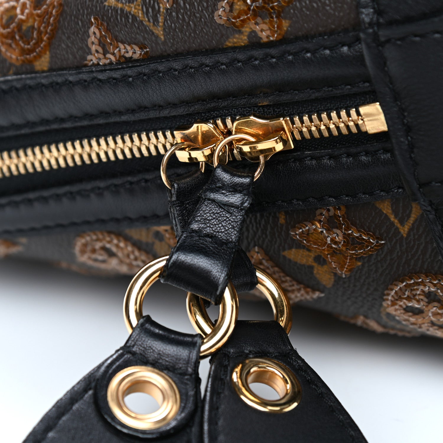 Louis Vuitton Monogram Sequins Eclipse Alma Ambre 9 of 10