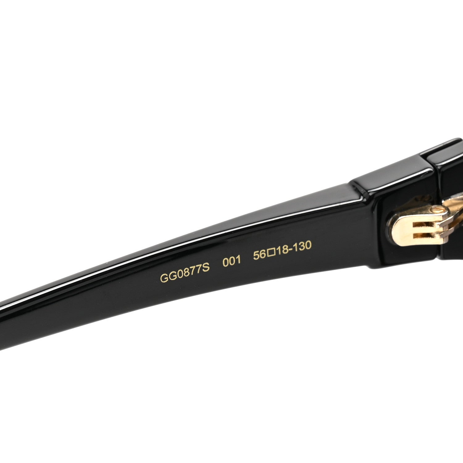 Gucci Acetate Cat Eye Sunglasses GG0877S Black 5 of 8