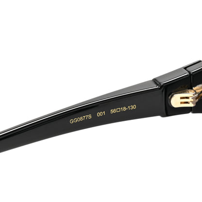 Gucci Acetate Cat Eye Sunglasses GG0877S Black 5 of 8