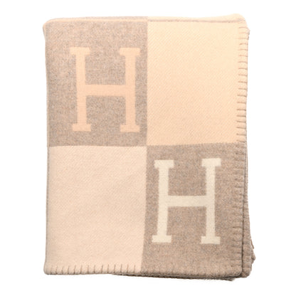 Hermes Wool Cashmere Avalon III Blanket Coco Camomille 1 of 3