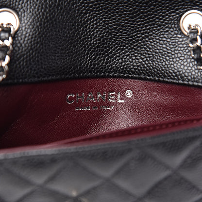 Chanel Metallic Caviar Quilted Extra Mini Flap Black 6 of 11