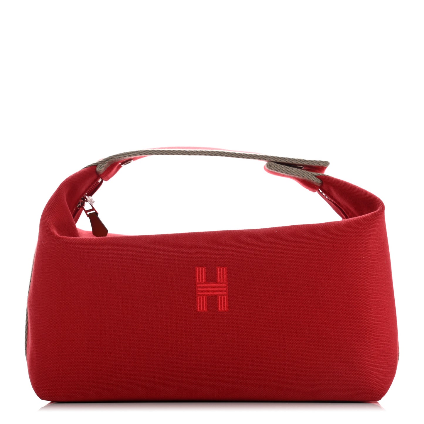 Canvas Large Bride-A-Brac Pouch Rouge