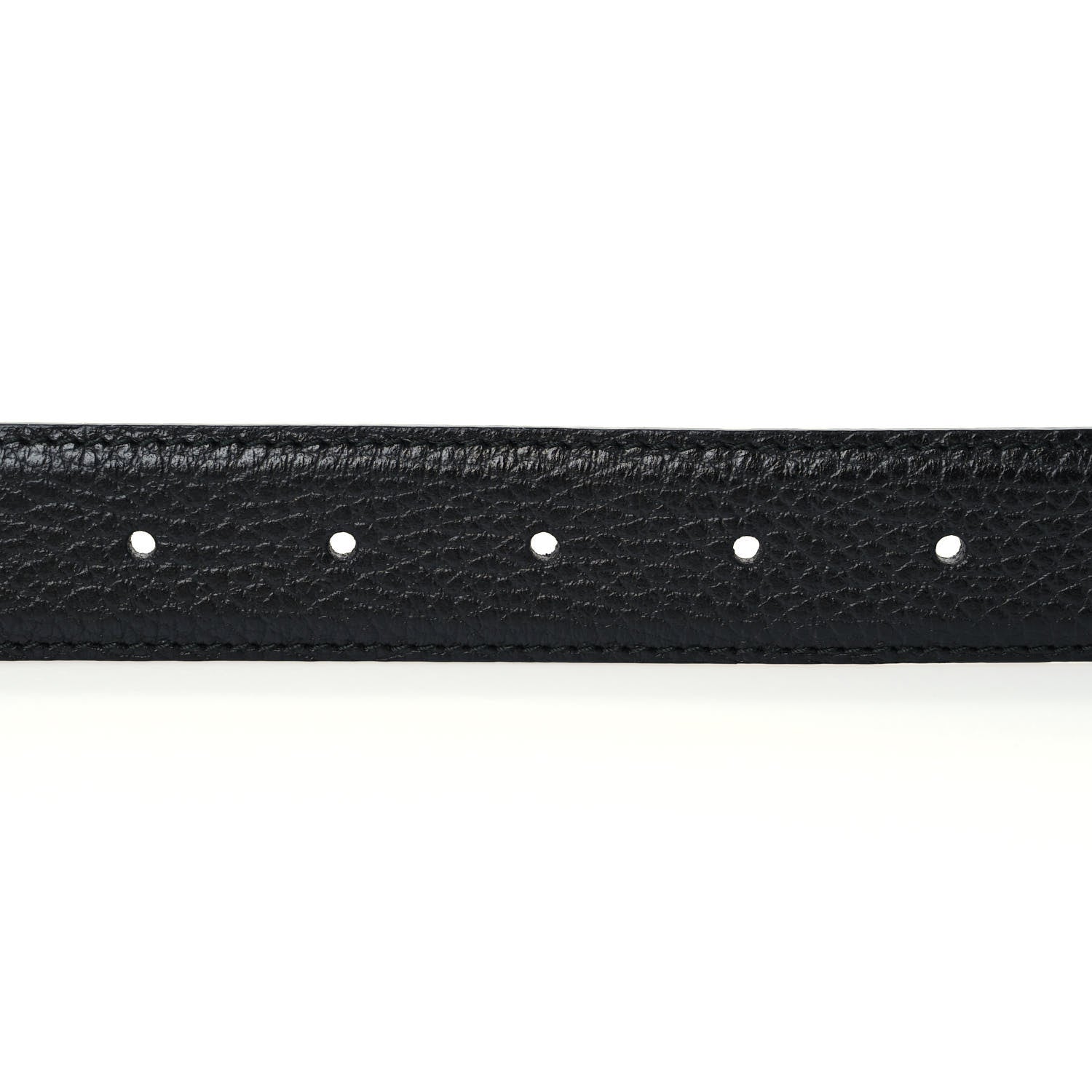 Gucci Calfskin Mens Interlocking G Belt 120 48 Black 6 of 6