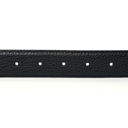 Gucci Calfskin Mens Interlocking G Belt 120 48 Black 6 of 6