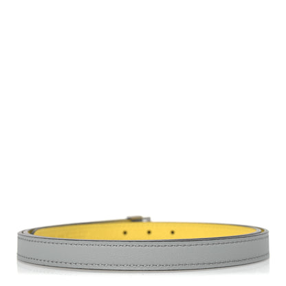 Hermes Swift Epsom 13mm Collier De Chien CDC Belt 75 30 Bleu Glacier Jaune De Naples 2 of 6