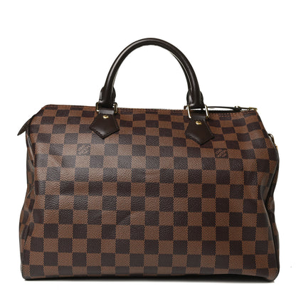 Louis Vuitton Damier Ebene Speedy 30 1 of 11