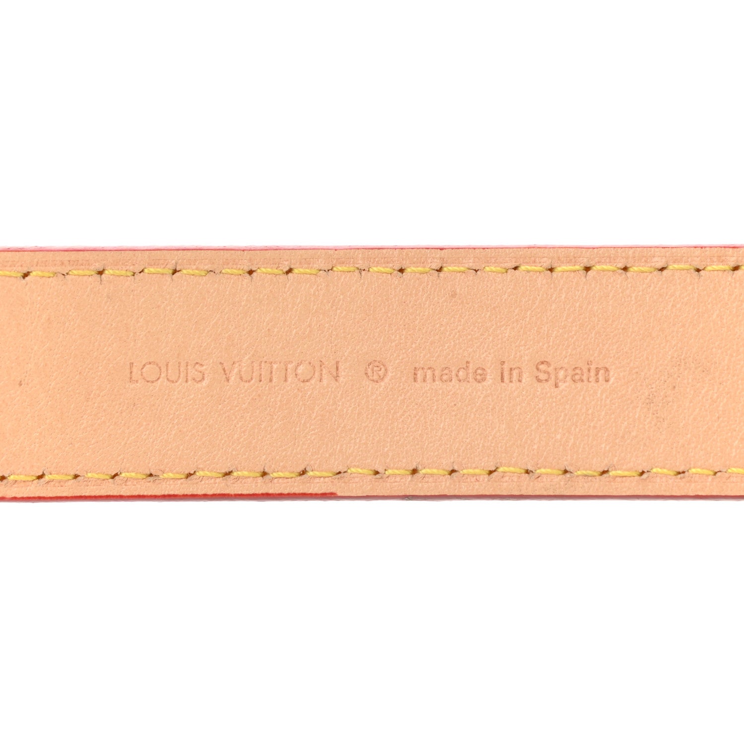 Louis Vuitton Vachetta 25mm Adjustable Shoulder Strap 3 of 6