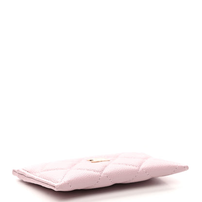 Chanel Caviar Quilted Card Holder Light Pink 4 of 8