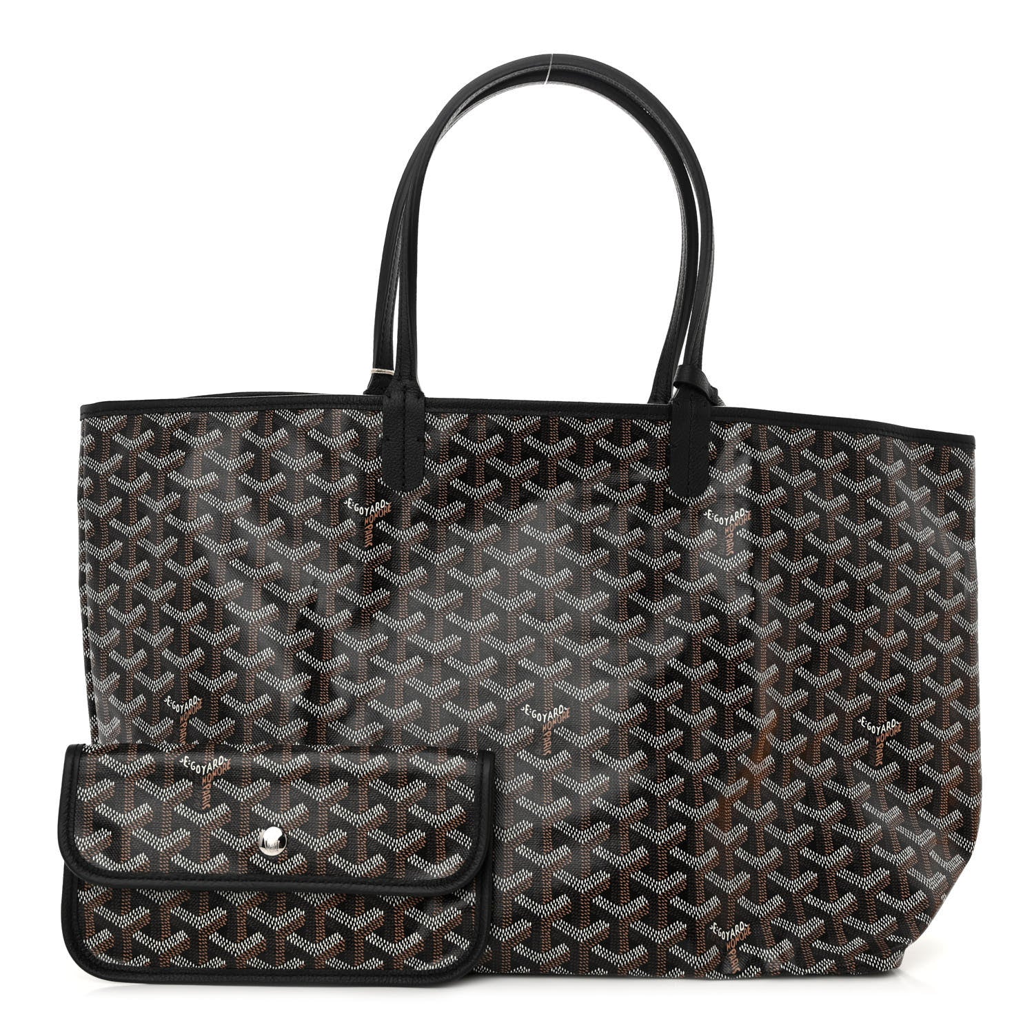 Goyard Goyardine Saint Louis PM Black 1 of 10