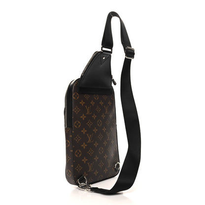 Louis Vuitton Monogram Macassar Avenue Sling Bag NM 3 of 9