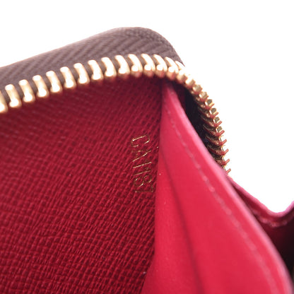 Louis Vuitton Monogram Clemence Wallet Fuchsia 7 of 8
