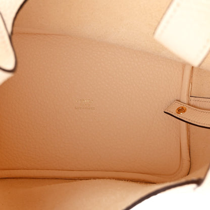 Hermes Taurillon Clemence Picotin Lock 18 PM Nata 5 of 10