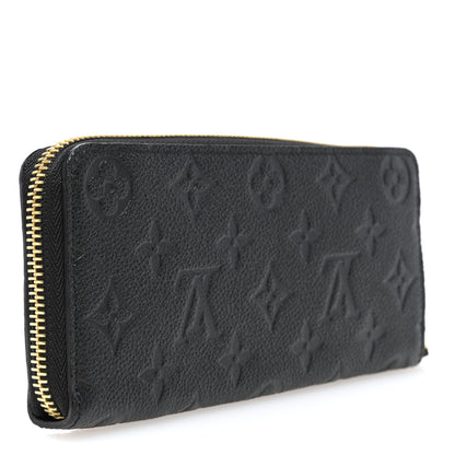 Louis Vuitton Empreinte Clemence Wallet Black 3 of 7
