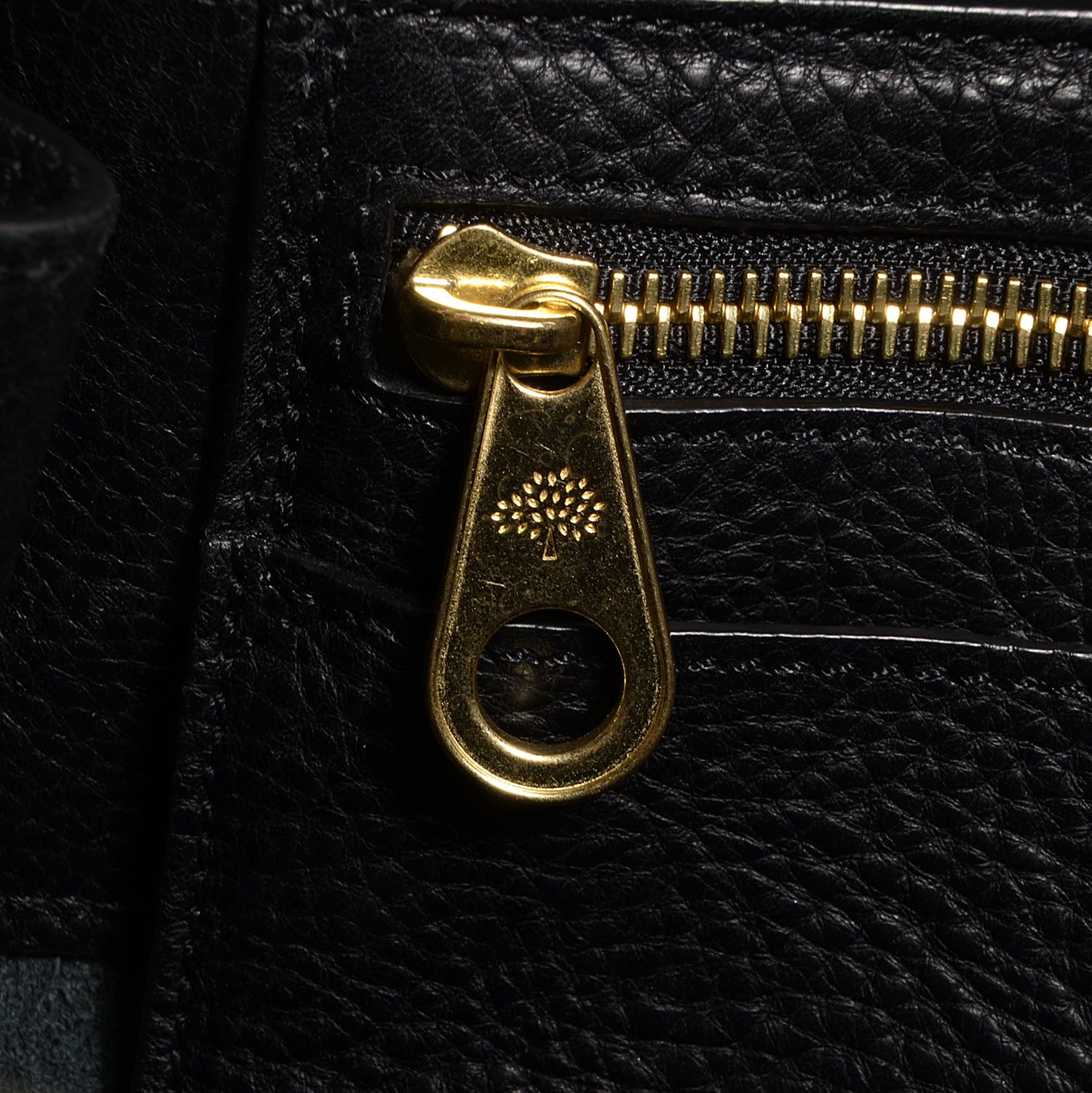 Mulberry Natural Leather Bayswater Black 9 of 11