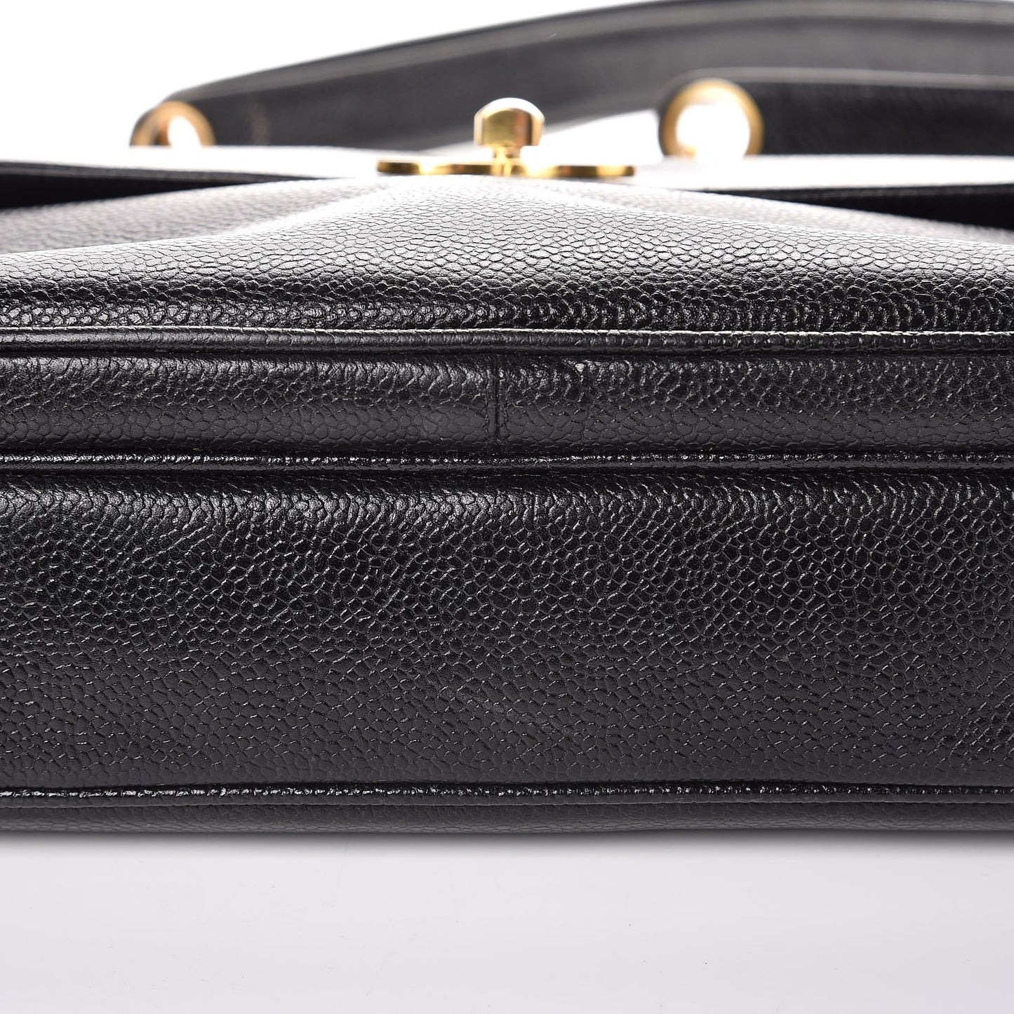 Caviar Shoulder Bag Black