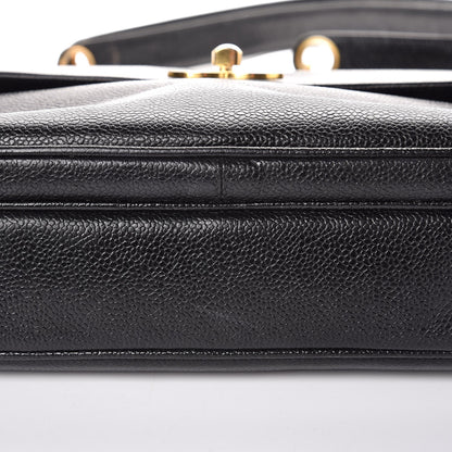 Chanel Caviar Shoulder Bag Black 13 of 14