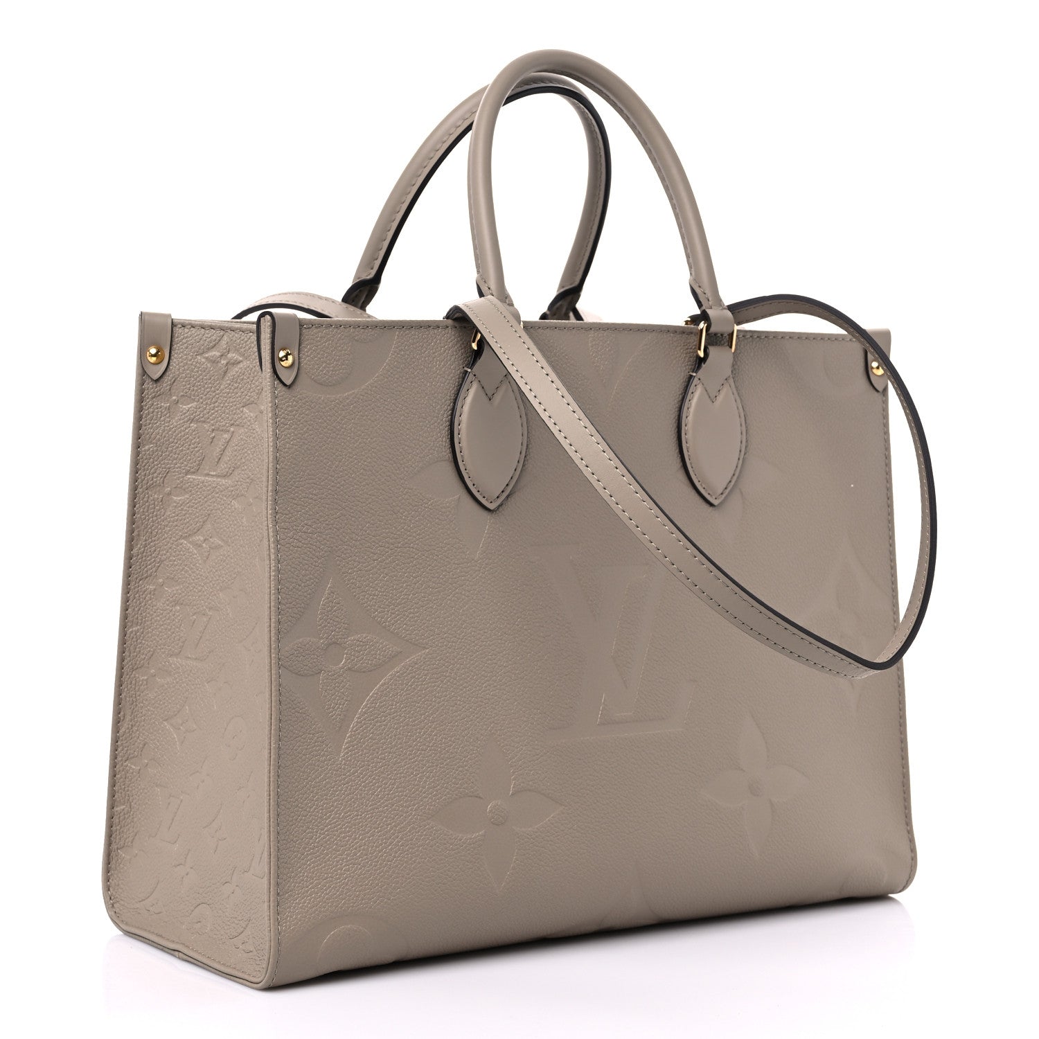 Louis Vuitton Empreinte Monogram Giant Onthego MM Tourterelle 3 of 9