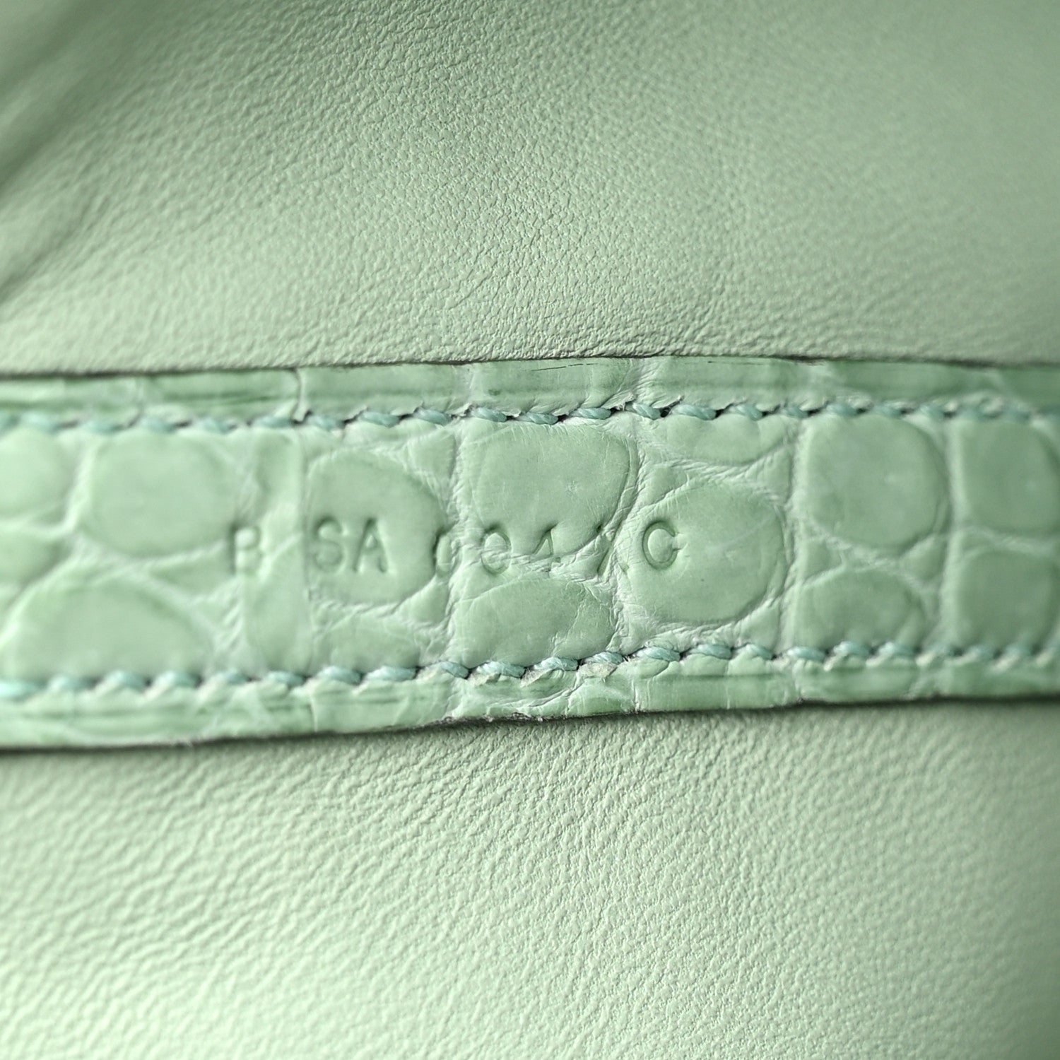 Hermes Matte Alligator Picotin Lock 18 Vert D Eau Vert D'Eau 7 of 10