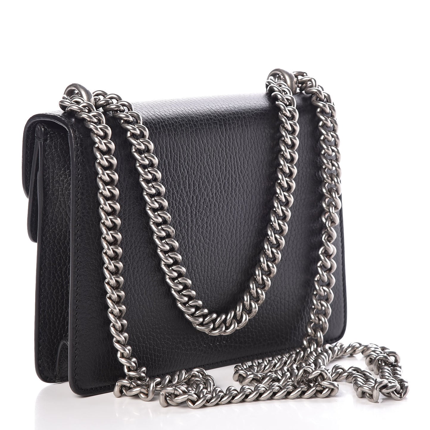 Calfskin Mini Dionysus Shoulder Bag Black