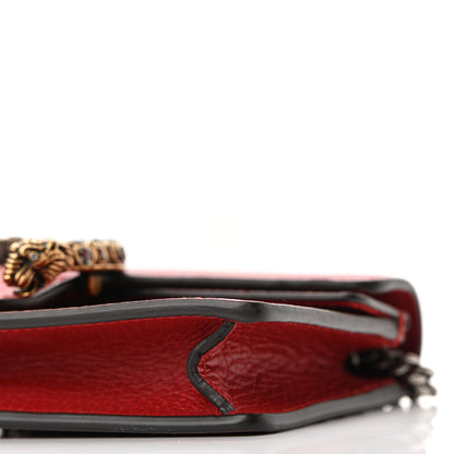 Gucci Calfskin Super Mini Dionysus Shoulder Bag Hibiscus Red 9 of 10