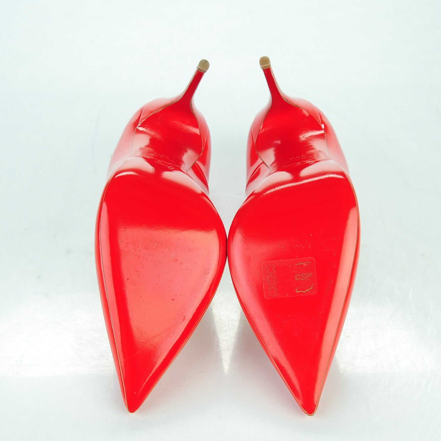 Christian Louboutin Patent So Kate 120 Pumps 38.5 Corazon 5 of 14