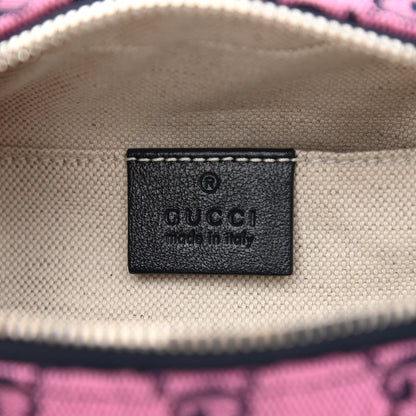 Gucci Monogram Multicolor Matelasse Diagonal Small GG Marmont Chain Shoulder Bag Red Blue Yellow Green Pink 6 of 8