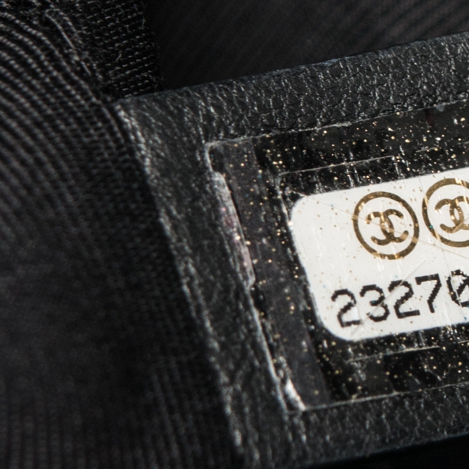 Chanel Lambskin Quilted Large Drawstring Shoulder Bag Black 7 of 7