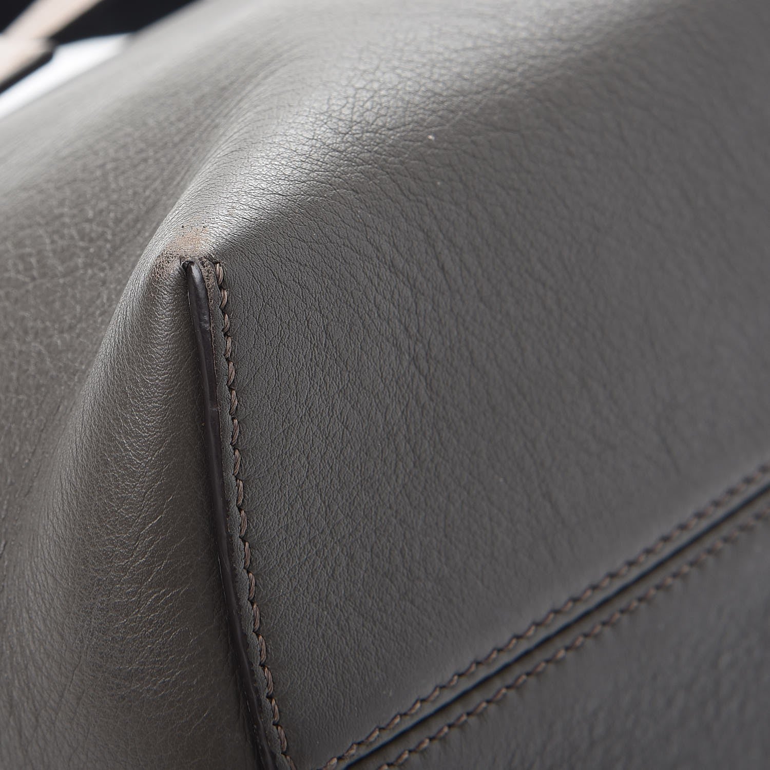 Fendi Vitello Dolce 4 Color Medium By The Way Boston Bag Carbone Grigio Polvere Multicolor 12 of 15